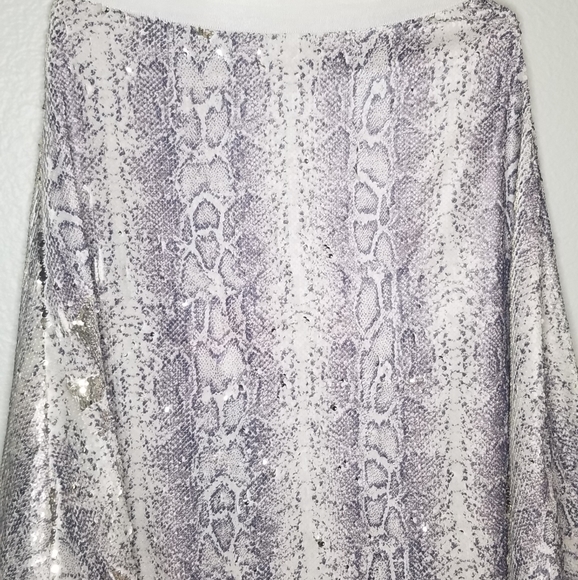 Banana republic python snake print sequins skirt - Picture 9 of 15
